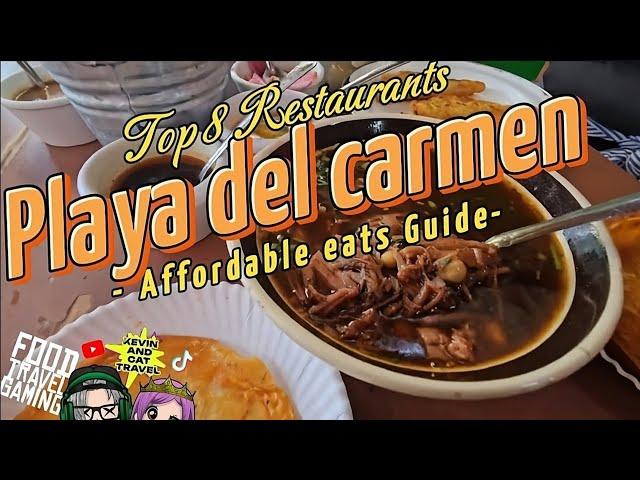 Playa del carmen 8 Must Try Eats: A Food Tour Ultimate Guide