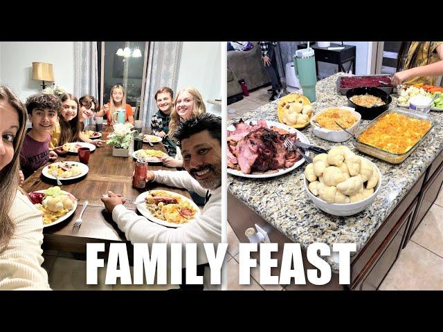 MAKING THE MOST DELICIOUS FEAST for THANKSGIVING FAMILY DINNER | PHILLIPS FamBam THANKSGIVING 2022