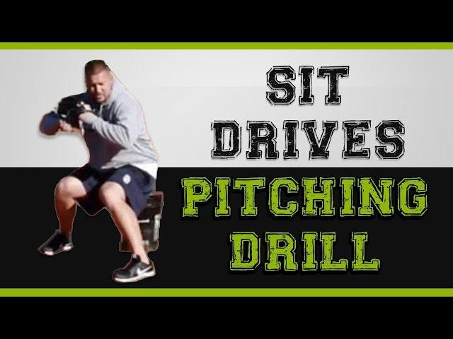 Increase your VELOCITY with this Baseball Pitching Drill  [SIT DRIVES]!