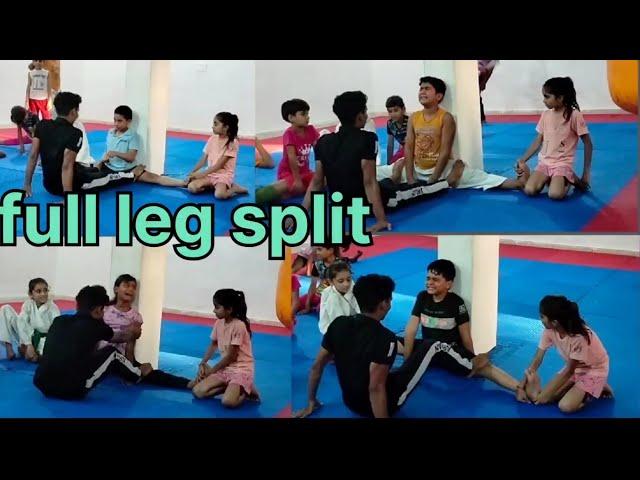 karate stretching is really painful, karate leg split, #sachinkarate karate stretching,  leg split