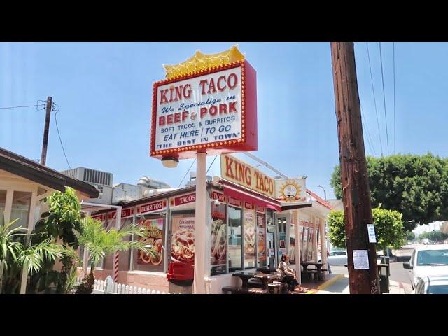 The First King Taco Stand - Southern California Food Review / Los Angeles Soft Tacos & Nachos