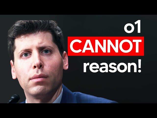 New AI Research Proves o1 CANNOT Reason!