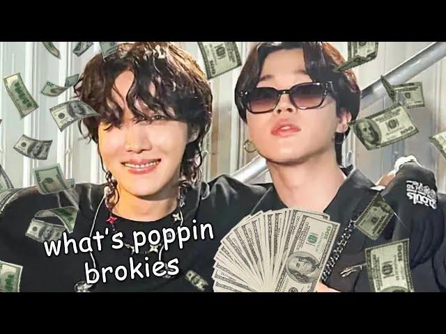 BTS forgetting that they're millionaires Pt 4