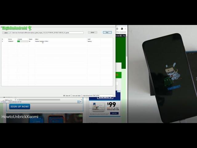 How to Unbrick/Unroot Xiaomi Android Stuck on Fastboot!