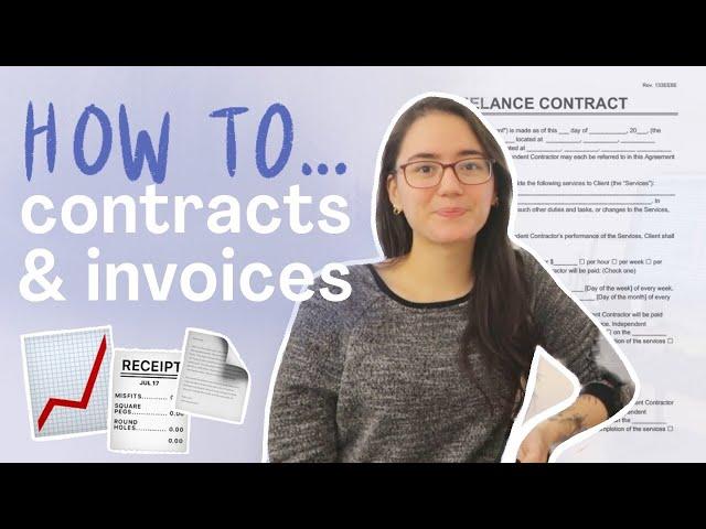 how to send contracts & invoices as a freelancer (+ a contract checklist & 6 free tools!)