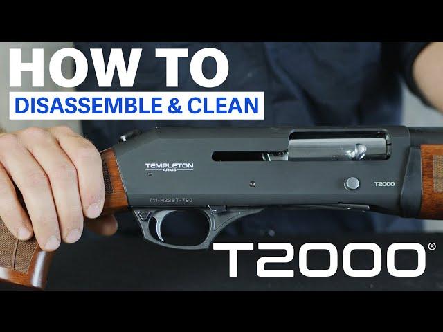 HOW TO: Disassemble & clean your Templeton Arms T2000