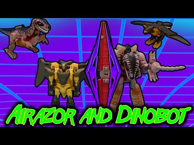 Beast Wars Airazor and Dinobot: OG Supremacy