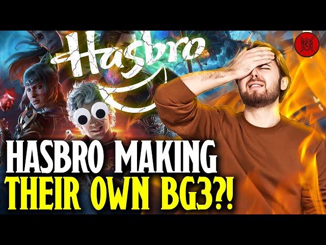 Hasbo Making The Next Baldur's Gate 3 THEMSELVES?!