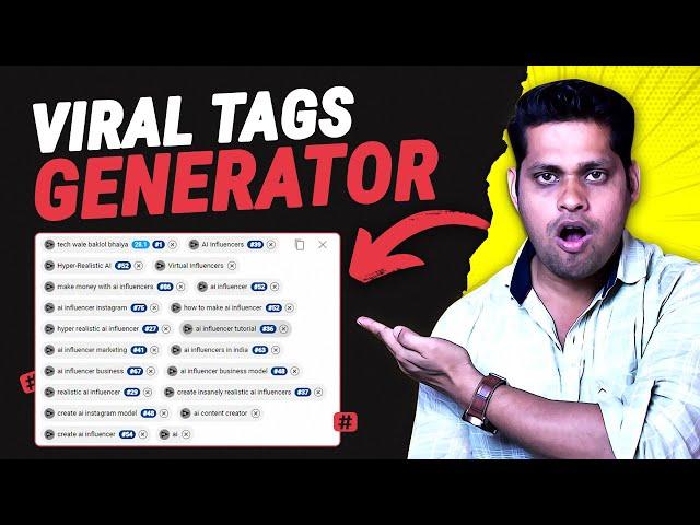 Viral Tags Generator For Youtube 100% Free Website | FREE "Viral Tags Generator Tool" | Viral Tags