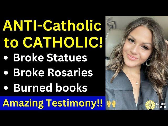 From Evangelical to CATHOLIC! (Anti-Catholic joins Catholic Church!)