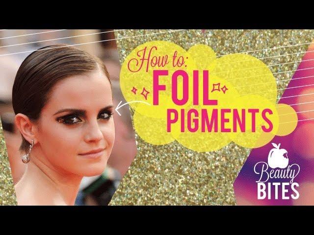 Beauty Bite: How to Foil Pigments | Makeup Geek