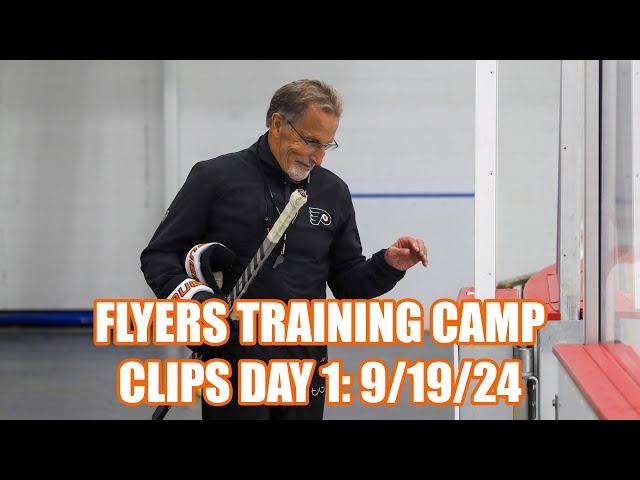 John Tortorella Bag Skate Day | Philadelphia Flyers Training Camp Clips - Day 1 9/19/24