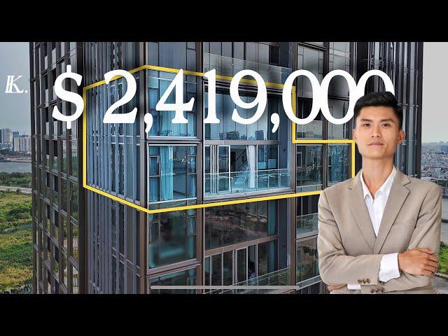 Inside a $ 2,419,000 Duplex | EMPIRE CITY | Private lift | KEPPEL LAND | HCMC DUPLEX TOUR by LKLre .