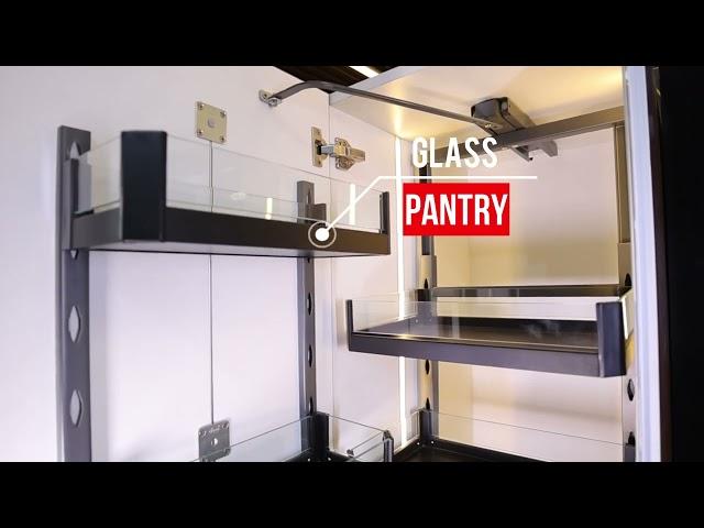 Perfekte Kuchen | Modular Kitchen | Glass Pantry