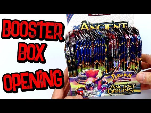 Fake Pokemon Booster Box Opening - ANCIENT ORIGINS Pokemon Cards from Aliexpress