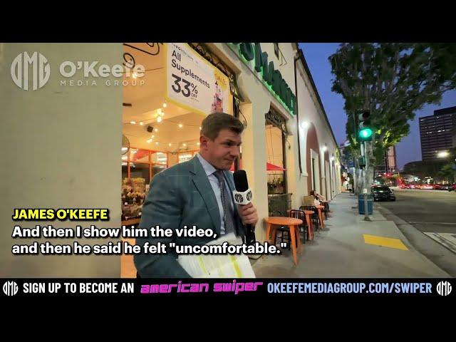 James O'Keefe Confronts Google Growth Strategist on "Coordinating" with the Kamala Campaign