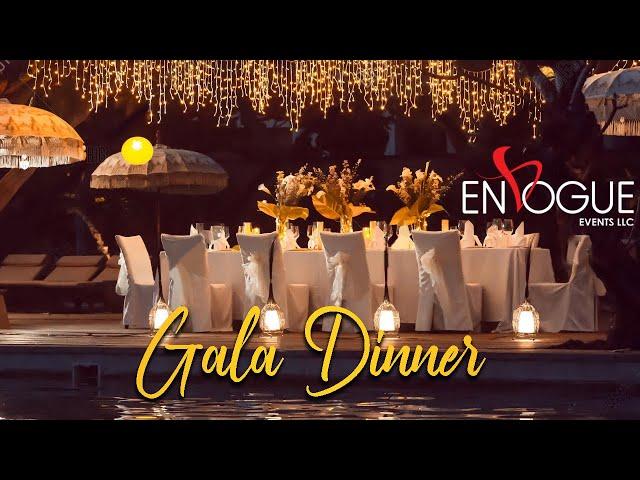 Gala Dinner Gatsby Theme | Dubai | Opso #galadinner #themedevents