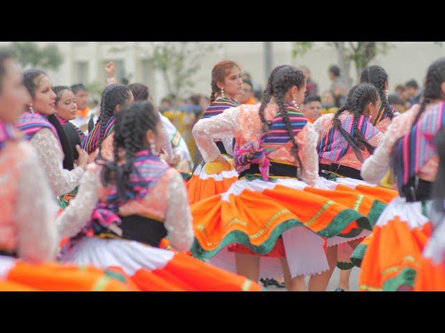 Comparsa Lamarina - Participación en desfile cívico-militar 2024