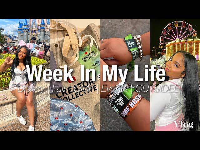 Vlog: FUN Week In My Life | I’VE BEEN OUTSIDE !!  TRIP TO DISNEY , EVENTS , FAIR DATE + MORE 