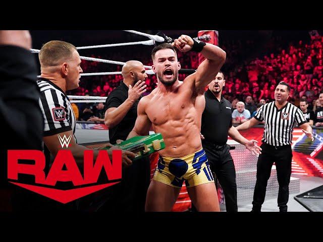 Austin Theory fails his Money in the Bank cash-in on Seth "Freakin" Rollins: Raw, Nov. 7, 2022