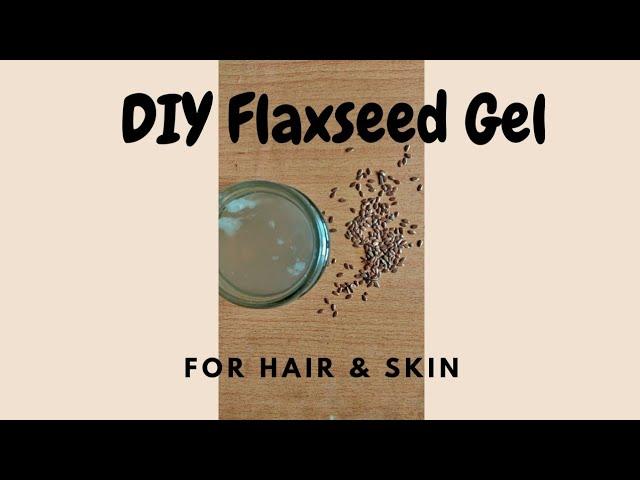 DIY Flaxseed Gel for Frizzy Hair and Glowing Skin #Shorts Ananya Bose