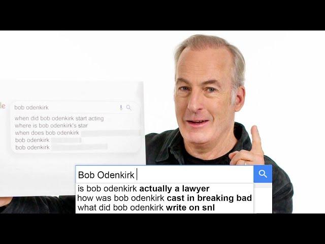 Bob Odenkirk Answers the Web's Most Searched Questions | WIRED