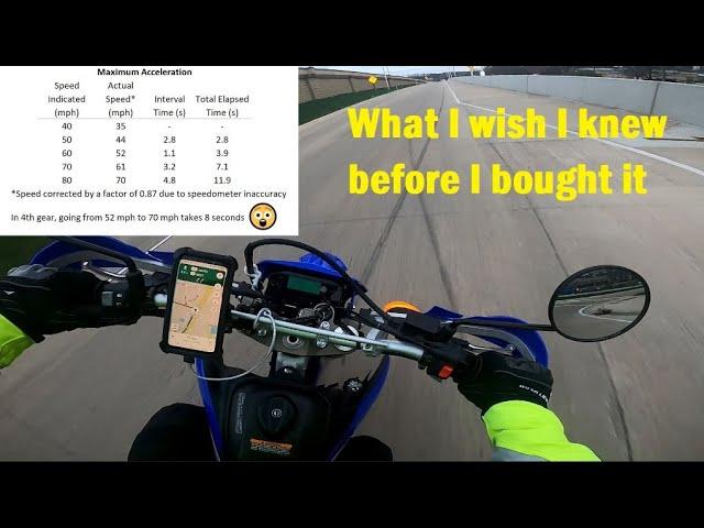 Why I sold my Yamaha WR250R after only 1 year