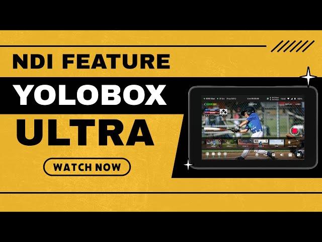 I DISCOVERED the Secret to NDI Feature in YoloBox Ultra!