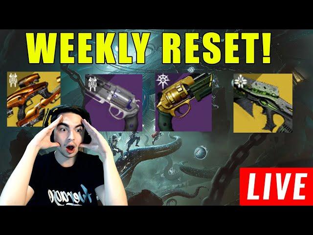 DESTINY 2 - WEEKLY RESET! ADEPT PALINDROME! VOG + CROTA RAIDS FEATURED!