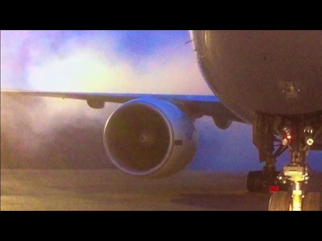 Boeing 777 New Engine, First Start