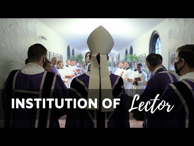 Mass of the Institution of Lectors