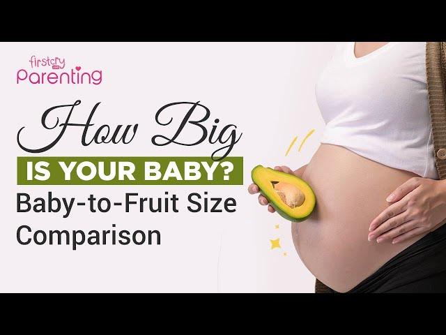 Fetal Development Week By Week - Size Comparison with Fruits and Veggies | Baby Development In Womb