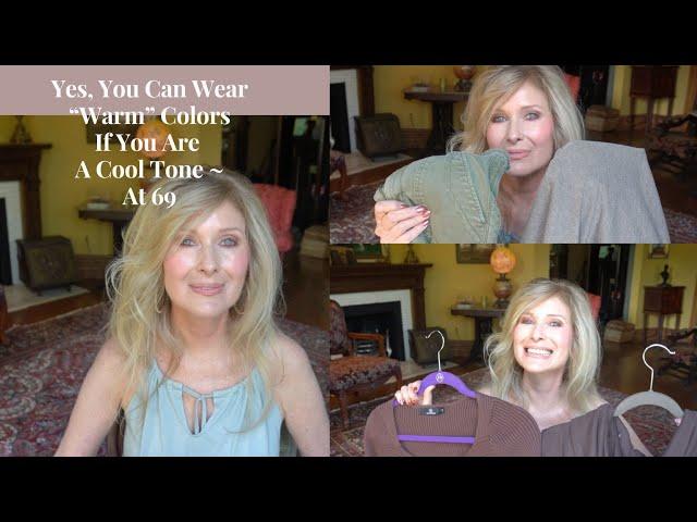 Yes, You Can Wear "Warm" Colors Even If You Are Cool Toned~At 69