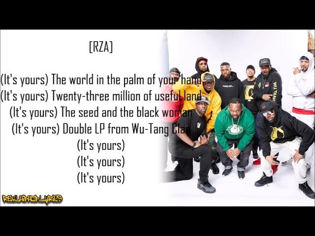 Wu-Tang Clan - It's Yourz (Lyrics)