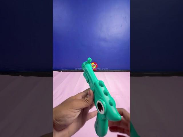 2 in 1 Dinosaur Shaped Soft Shot Double Gun Set – Roar into Action Packed Playtime  #toystoreindia