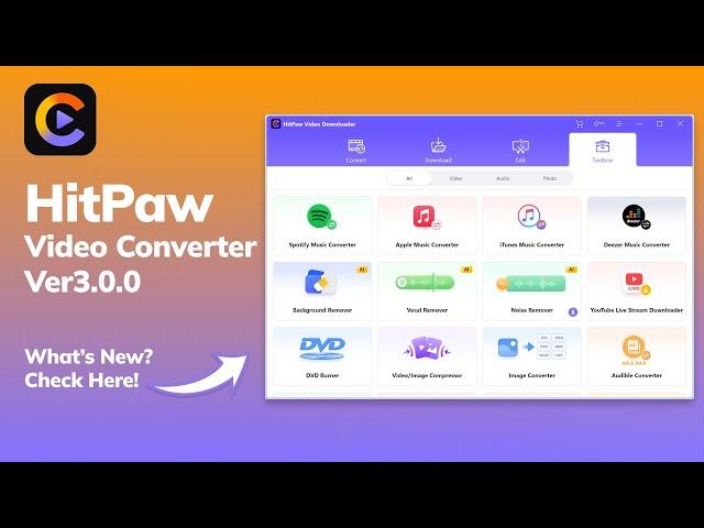 HitPaw Video Converter V3 0 0 Released!｜What's New?