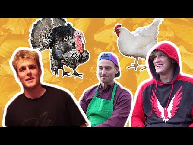 THANKSGIVING WITH LOGAN AND JAKE PAUL