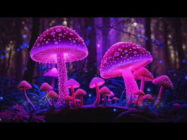 Mushroom Music • Sleep Instantly in Under 5 MINUTES • Eliminate Subconscious Negativity