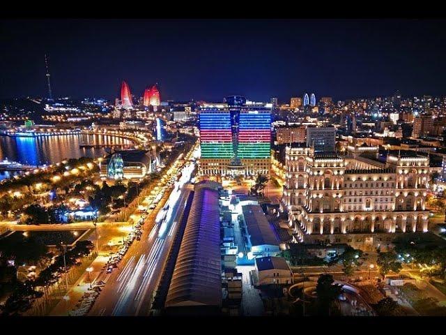 Azerbaijan Travel Vlog: Baku Nights tour / Тур по ночному Баку