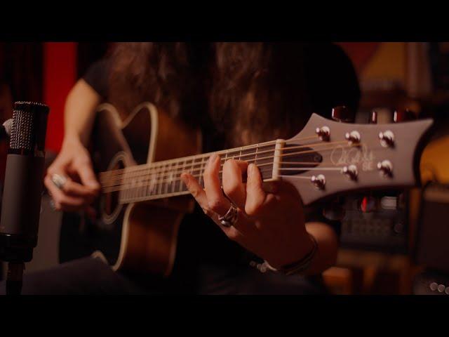 Dark Blues on PRS Acoustic Guitar...  "9 Lives" by Justin Johnson