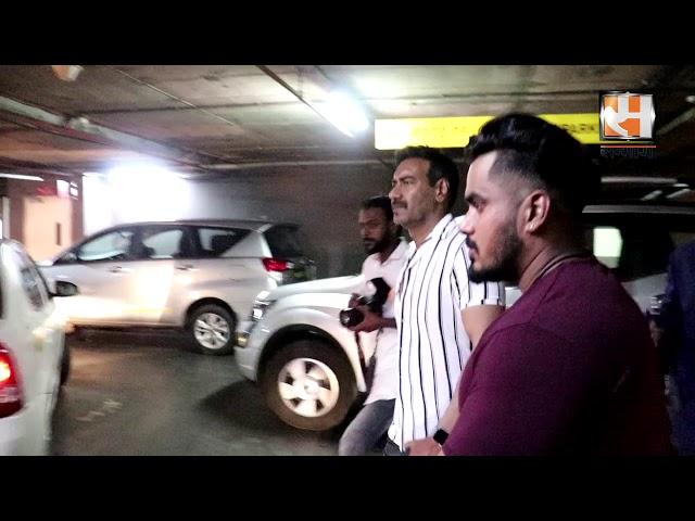 Ajay Devgan Spotted At Mumbai International Airport