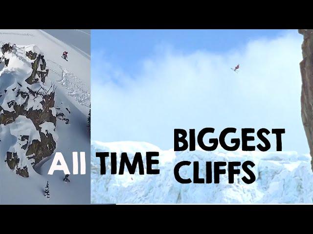 The Biggest and Rowdiest Cliffs Ever Skied off(it's actually absurd)