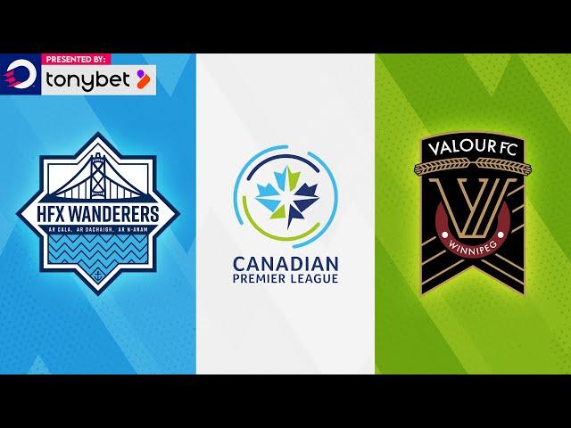 HIGHLIGHTS: HFX Wanderers FC vs. Valour FC(July 18, 2024) | Presented by tonybet