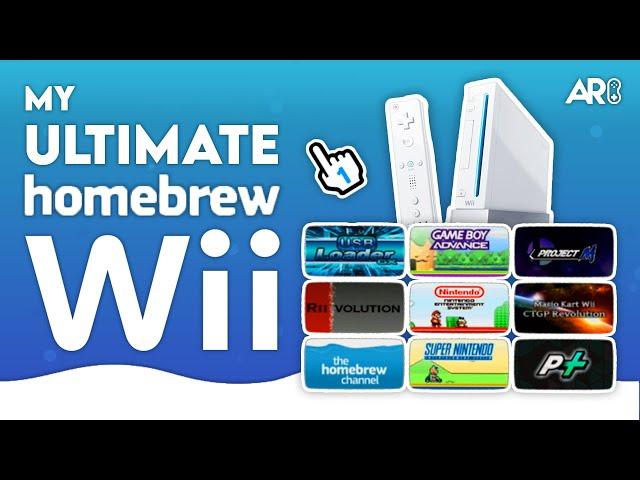 My Ultimate Homebrew Wii! Apps, Emulators, Games & Mods!