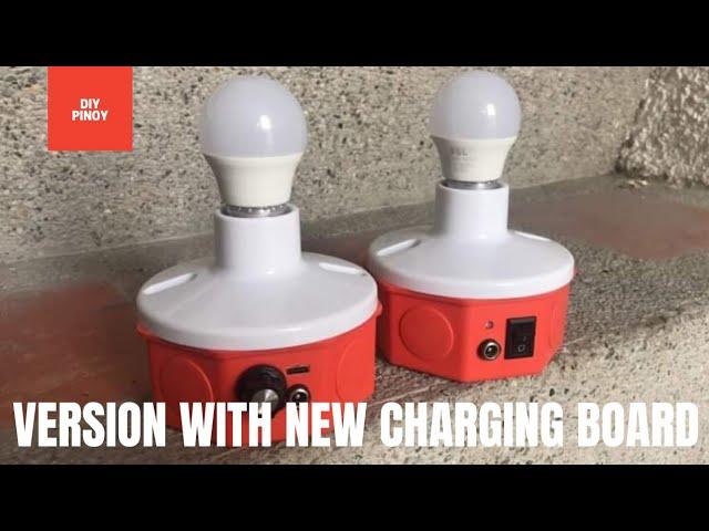 BETTER How to make Emergency bulb | rechargeable bulb | emergency light