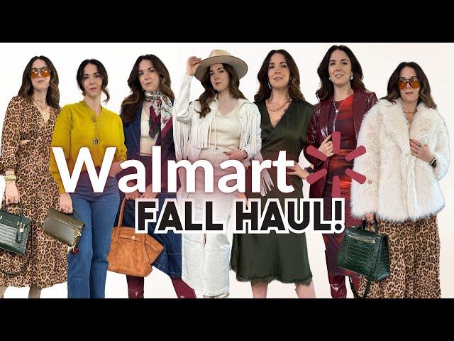 *NEW IN* Walmart Try On Haul Featuring Fall's HOTTEST Trends!