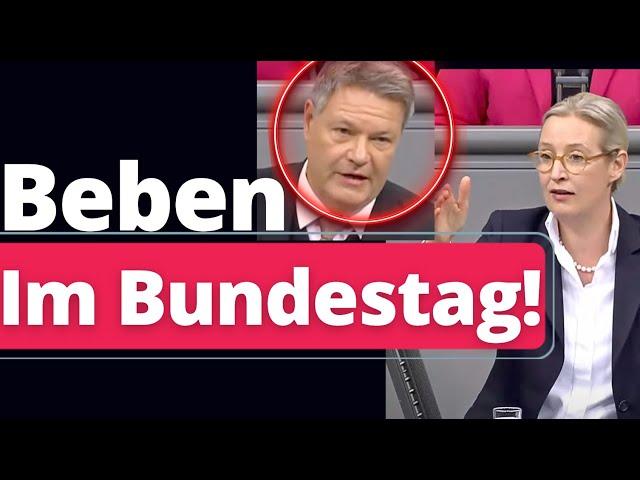 Eklat bei Vertrauensfrage: Alice Weidel zerlegt Habeck und Scholz komplett!