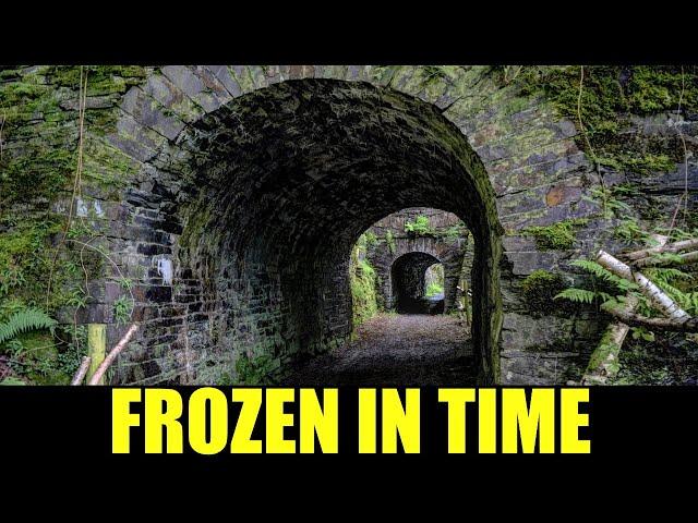 Abandoned Huge Quarry Ghost Town Frozen in Time (W/ Drone & History) | Abandoned Places Wales EP 87