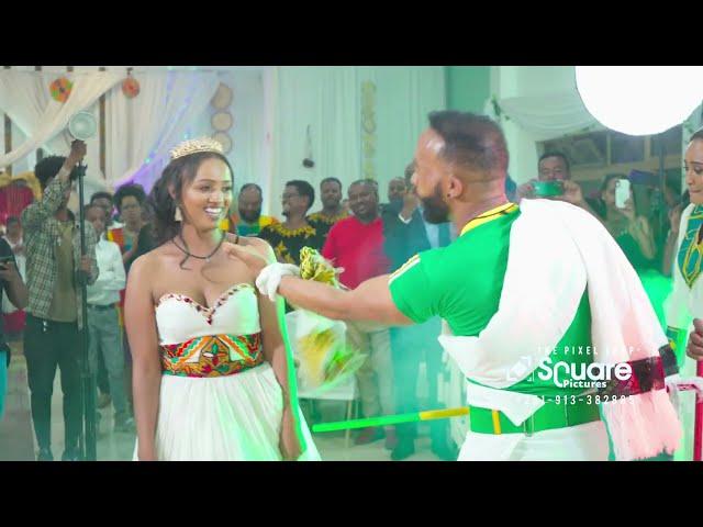 #Amazing Ethiopian habesha wedding entrance አዝናኝ የስርግ ላይ ጭፈራዎች 18