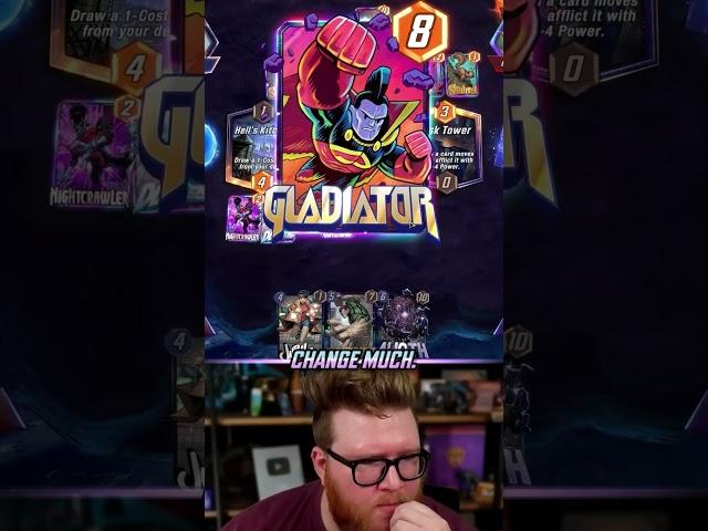 Gladiator is the best card in Marvel Snap.